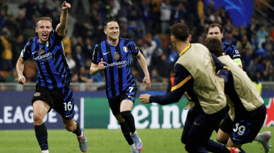 INTER DE MILÁN, PRIMER FINALISTA DE LA CHAMPIONS; VENCE AL BARÇELONA EN TIEMPO EXTRA